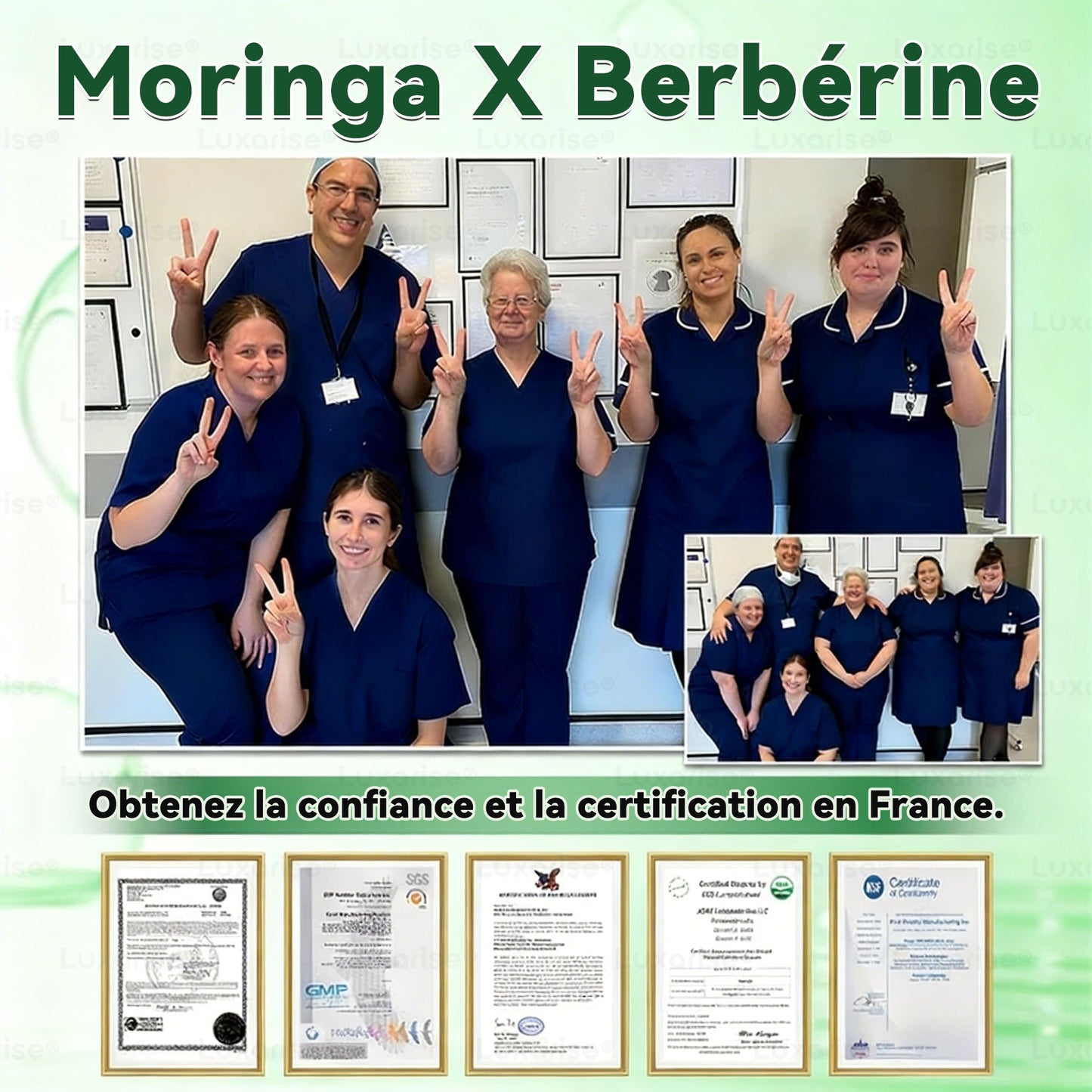 Magasin Officiel | 🧑‍⚕️🩺 Luxarise® Moringa & Bérbérine 10-en-1 Patch Nanomicro-aiguilles Avancé (Une application quotidienne, résultats visibles en 7 jours) ✅Obésité, Diabète, Apnée du sommeil, Problèmes articulaires
