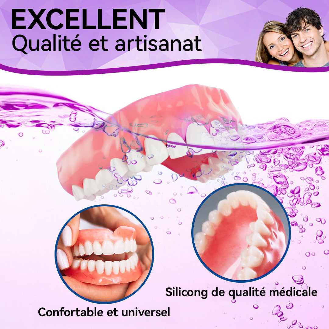 𝐉𝐚𝐬𝐬𝐞𝐞𝐦® Dernières Prothèses Dentaires Premium Confort🎁(Prothèses haut de gamme, Confortables à Porter - Remise de 70% pour une durée limitée)