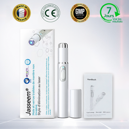𝐉𝐚𝐬𝐬𝐞𝐞𝐦® Stylo Laser de Qualité Médicale 🚚🎁(utilise la technologie laser au CO₂ – efficace pour éliminer les grains de beauté, les verrues, les acrochordons, les taches pigmentaires et autres imperfections)