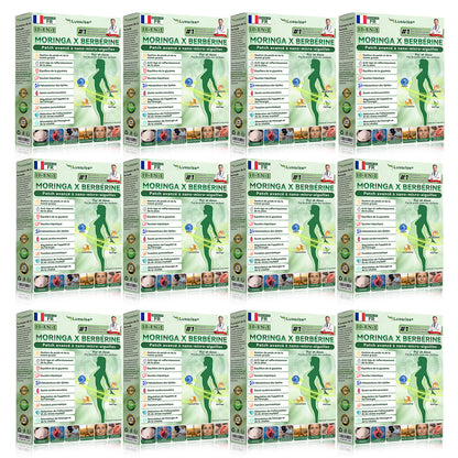 ✨👍Magasin Officiel |Luxarise® Moringa & Bérbérine 10-en-1 Patch Nanomicro-aiguilles Avancé👩‍⚕️ (Une application quotidienne, résultats visibles en 7 jours) 🩹 Obésité, Diabète, Apnée du sommeil, Problèmes articulaires