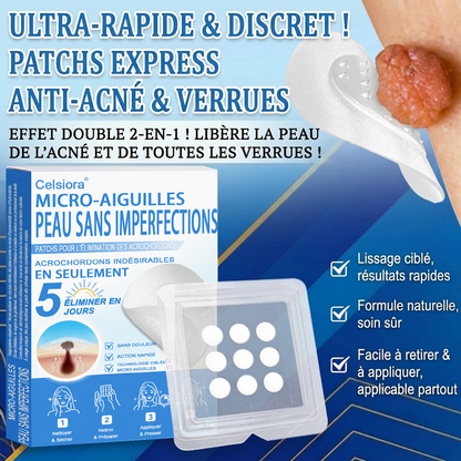 👩‍⚕️🎁 𝑩𝒐𝒖𝒕𝒊𝒒𝒖𝒆 𝑶𝒇𝒇𝒊𝒄𝒊𝒆𝒍𝒍𝒆|🌿Pansements hydrocolloïdes à micro-aiguilles 𝑵𝐞𝑲𝐢𝐬𝐬® 2-en-1
