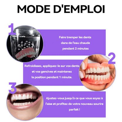 𝐉𝐚𝐬𝐬𝐞𝐞𝐦® Dernières Prothèses Dentaires Premium Confort🏆 (Prothèses haut de gamme, Confortables à Porter - Remise de 70% pour une durée limitée)🔥