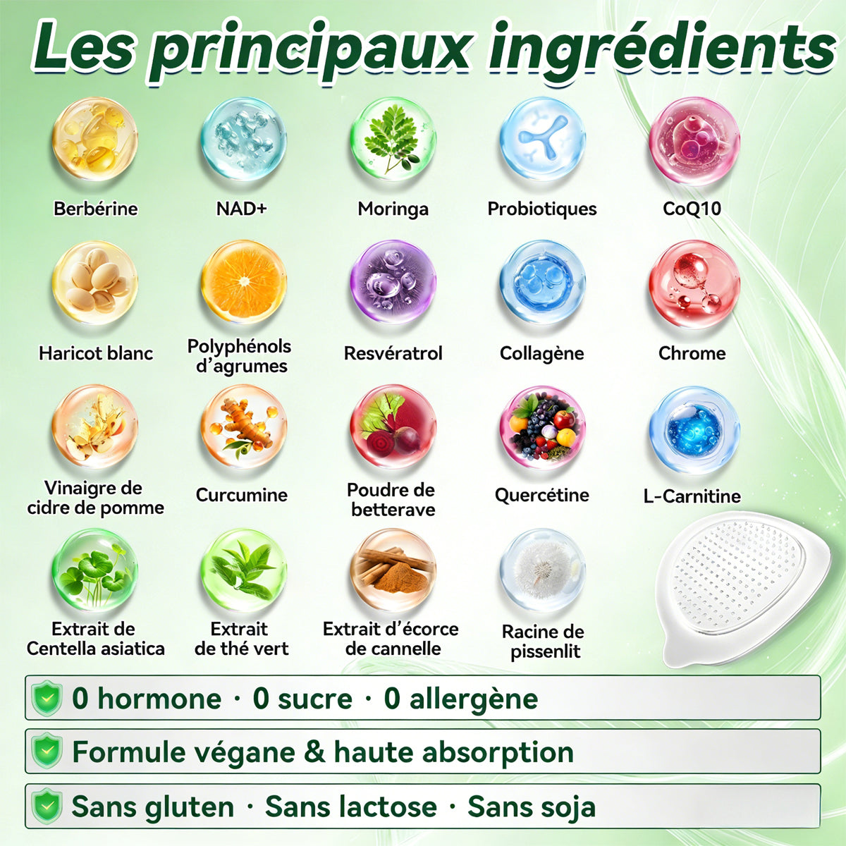 Magasin Officiel |🩺Luxarise® Moringa & Bérbérine 10-en-1 Patch Nanomicro-aiguilles Avancé👩‍⚕️ (Une application quotidienne, résultats visibles en 7 jours) 🩹 Obésité, Diabète, Apnée du sommeil, Problèmes articulaires🌿