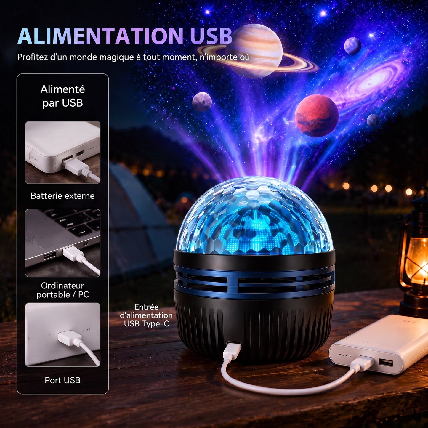 Boutique Officielle | 🦖🎁SCNDR® Projecteur de Ciel Étoilé Holographique Intelligent 360° (Projection HD Dynamique Intelligente 5D)