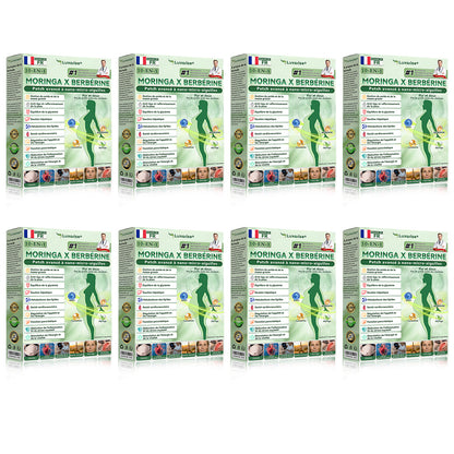 ✨👍Magasin Officiel |Luxarise® Moringa & Bérbérine 10-en-1 Patch Nanomicro-aiguilles Avancé👩‍⚕️ (Une application quotidienne, résultats visibles en 7 jours) 🩹 Obésité, Diabète, Apnée du sommeil, Problèmes articulaires