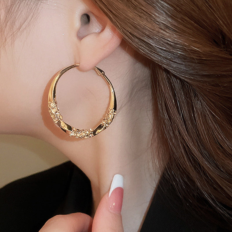 🌙💎 Boucles d’oreilles créoles CZTICLE® en zirconium – Vente de fin d’année 🔥 ‑60 % !