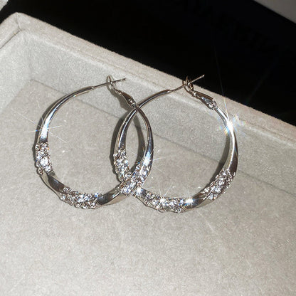 🌙💎 Boucles d’oreilles créoles CZTICLE® en zirconium – Vente de fin d’année 🔥 ‑60 % !